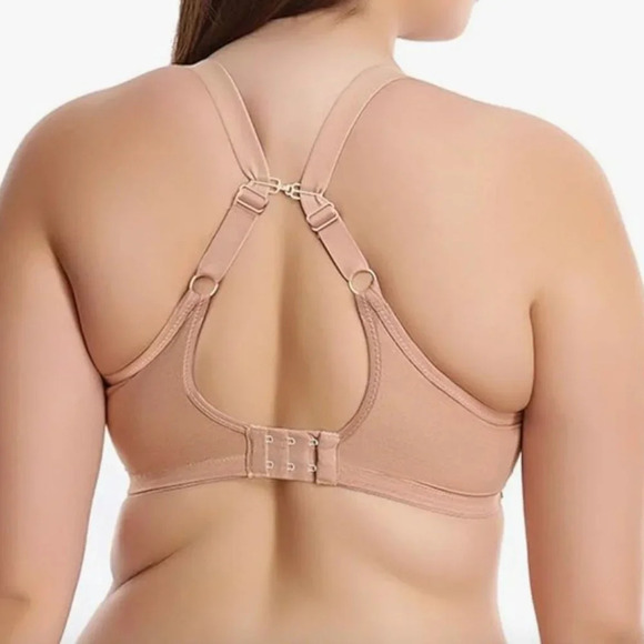 NWT Elomi Women's Matilda Underwire Plunge Bra, Cafe Au Lait, 40E (UK sizing) - Picture 3 of 5